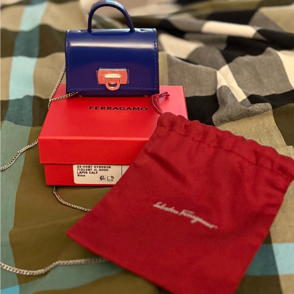 Salvatore Ferragamo Royal Blue Mini Bag